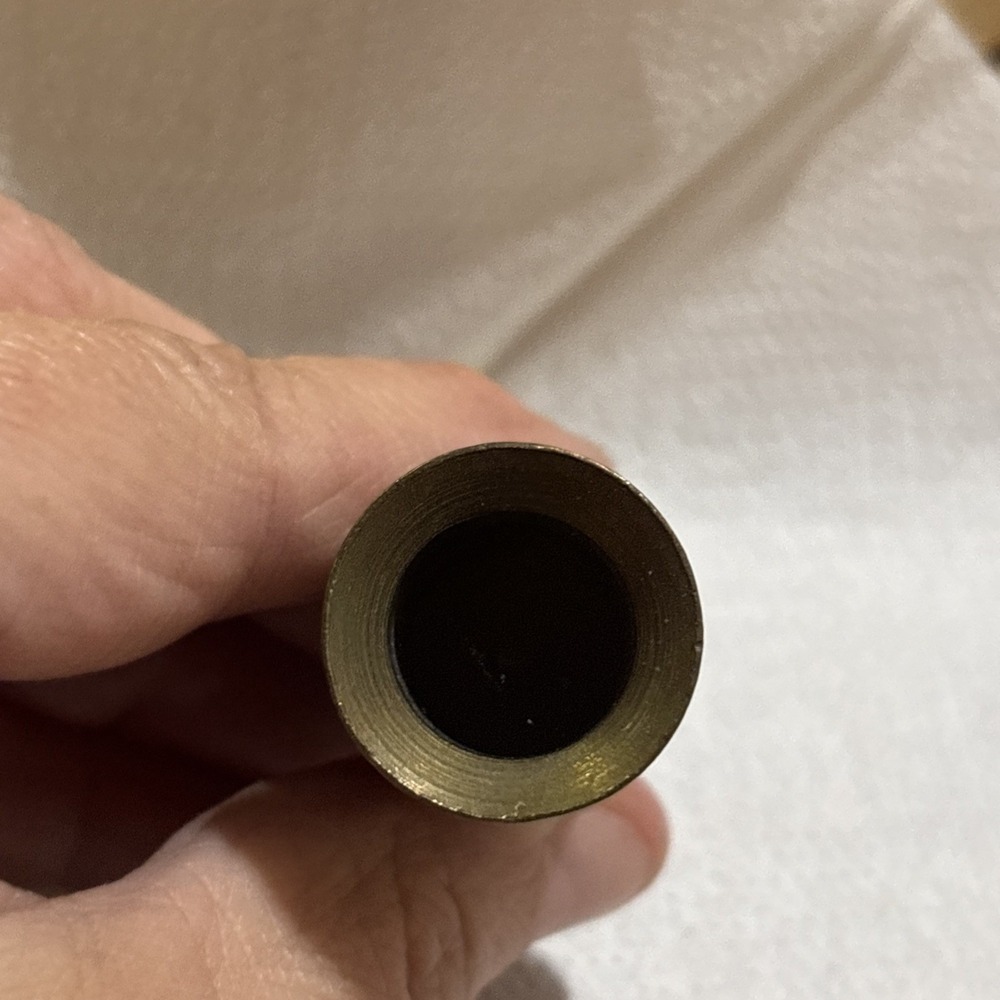 small vintage brass vase 2.25" decor Dollhouse Miniature - Picture 11 of 12